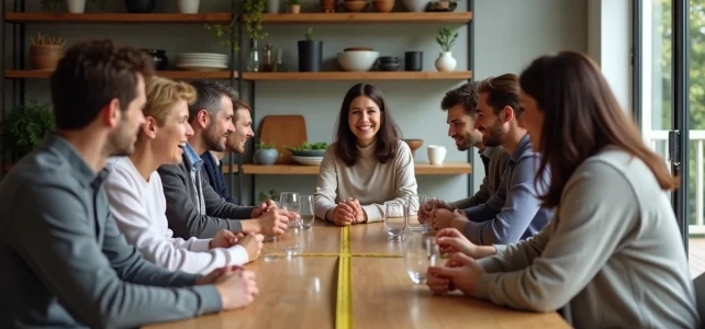 Comment choisir les dimensions idéales pour une table 8 personnes : conseils pratiques